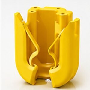 support stethoscope jaune